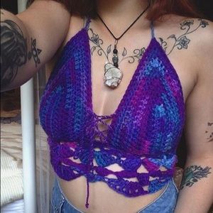 *SOLD* Sparkly Geode Wire Wrap Pendant Necklace